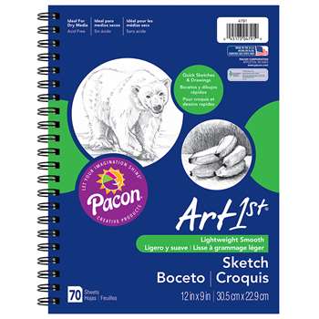 Art1St Sketch Diary 12" X 9" By Pacon