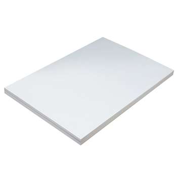 Tag Sheets White 12" X 18" By Pacon