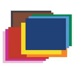 22X28 25 Sheets 4Ply Rr Assorted Colors By Pacon