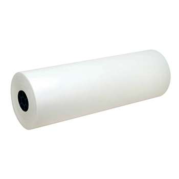 White Kraft Paper 24In Wide Roll By Pacon