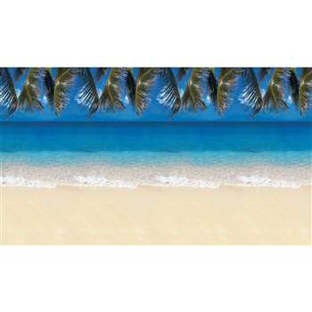 Fadeless Tropical Beach 48X12 4/Pk Sold As A Carton Of 4 Rolls By Pacon