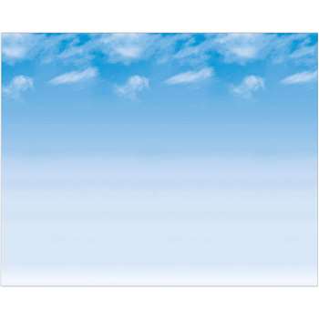Fadeless 48X12 Wispy Clouds 4Rls Per Carton By Pacon