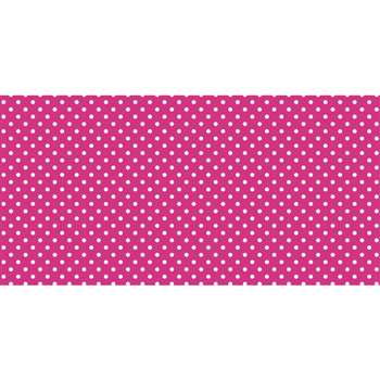 Fadeless 48X50Ft Classic Dots Pink Design Roll, PAC57445