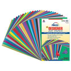 Fadeless Designer Paper Assorted 12X18 100 Sheets By Pacon
