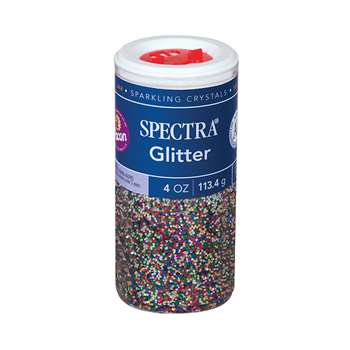 Spectra Glitter 4Oz Multi Sparkling Crystals By Pacon