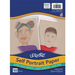 Self Portrait Paper 9X12 100 Sheets, PAC9519