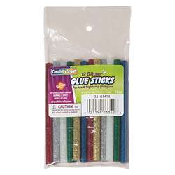 12Pk Hot Glitter Glue Sticks, PACAC3352