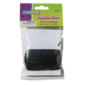 Black Elastic Cord, PACAC3728