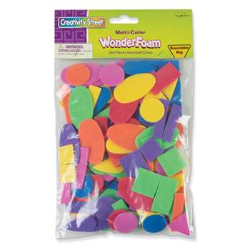 Shapes Assortment Assorted Sizes 264 Pieces, PACAC4312