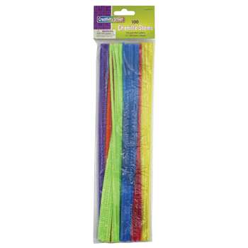 Regular Stems Assorted Hot Colors 100 Pieces, PACAC711204