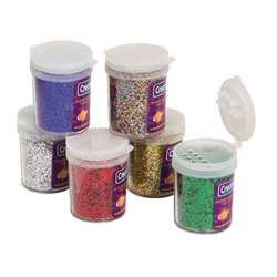 Glitter 6 Asst 3/4Oz Colors, PACAC8711