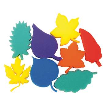 Leaf Shape Sponges Asst Of 8 Dip Print, PACAC9077