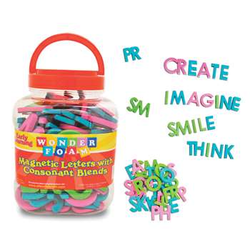 Wonderfoam Magnetic Letters with Consonant Blends, PACAC9305