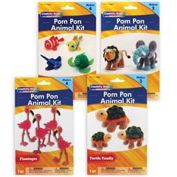 ASSORT SIZES & ANIMALS CRAFT KITS - PACACANMKIT1