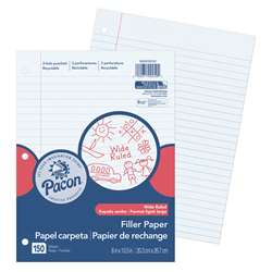 Pacon Filler Paper Wide Rule 3/8&quot; Ruling, PACMMK09250