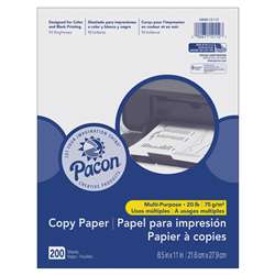 Multi Purpose Paper Wht 200 Sheets, PACMMK12112