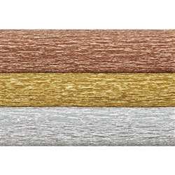 Extra Fine Crepe Papr Metallic Asst, PACPLG11004