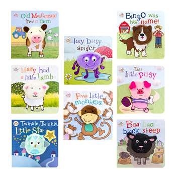 Parragon Finger Puppet Board Set Of 8 Titles, PAGFPBSET