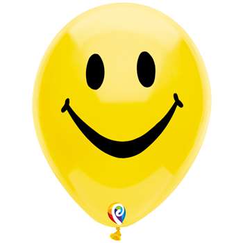 12&quot; Smiley Face Balloon 2 Side 8Pk, PBN57447