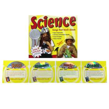 Science Songs 4 Cd Set, PBSCTM1080