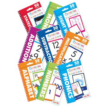 Set Of 9 Flashcard Bundle, PBSERST2001