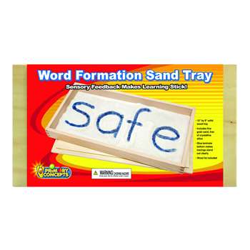 Word Formation Sand Tray Set Of 4, PC-3004