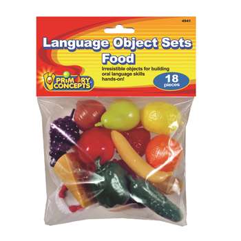 Language Object Sets Food, PC-4941