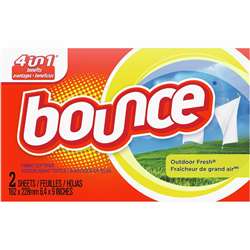 Bounce Outdoor Fresh Fabric Softener Dryer Sheets - PGC02664