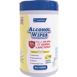 Pro Sanitize Multi-Purpose Alcohol Hand Wipes - PGTPSW11Z801