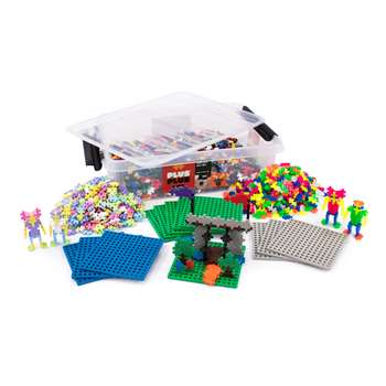 Plus-Plus School Set 3600 Pieces With 12 Baseplate, PLL08028