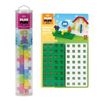 Big Tube & Baseplate Bundle Pastel, PLLBB0127