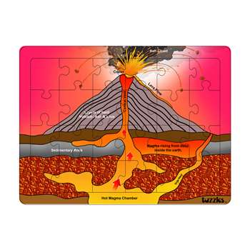 Volcano Tray Puzzle, PPAF40087