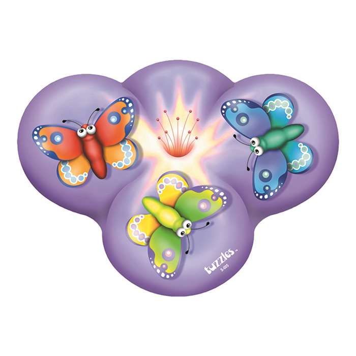 Butterflies On A Flower Shaped Puzzle, PPAS005