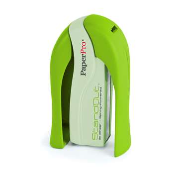 Paperpro Green Standout Stand Up Stapler (2 Ea), PPR1453BN