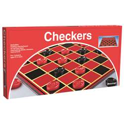 Checkers With Folding Board By Pressman Toys