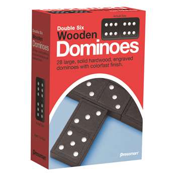 Double Six Dominoes By Pressman Toys