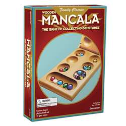 Mancala Ages 6 To Adult 2-4 Players By Pressman Toys