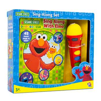 Book Box And Module Elmo Microphone By Publications International Ltd