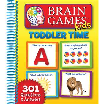 Brain Games Kids Toddler Time By Publications International Ltd