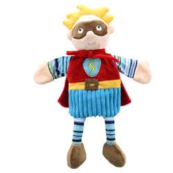 Story Telling Puppets Superhero Blu, PUC001901