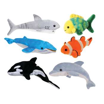 Sea Life Finger Puppets Set Of 6, PUC006567