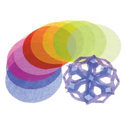 Tissue Circles 4 Inch By Roylco