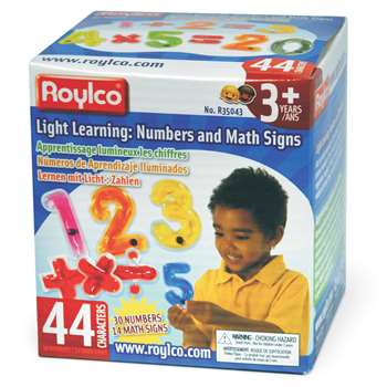 Numbers & Math Signs, R-35043