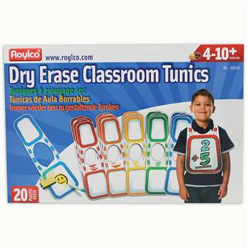 Dry Erase Classroom Tunics By Roylco