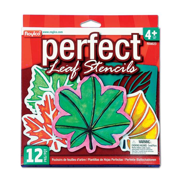 Shop Perfect Leaf Stencils - R-58623 By Roylco