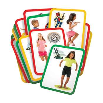Busy Body Gross Motor Exercise Cards By Roylco