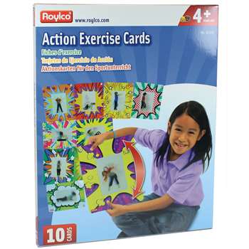 Action Exercise Cards, R-62019