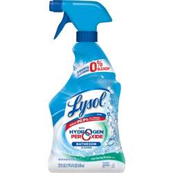 Lysol&reg; with Hydrogen Peroxide Bathroom Cleaner - Cool Spring Breeze - 22 oz. - RAC85668