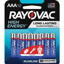 Rayovac High-Energy Alkaline C Batteries - RAY82412K