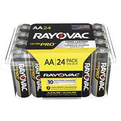 Rayovac Ultra Pro Alkaline AA Batteries - RAYALAA24PPJ